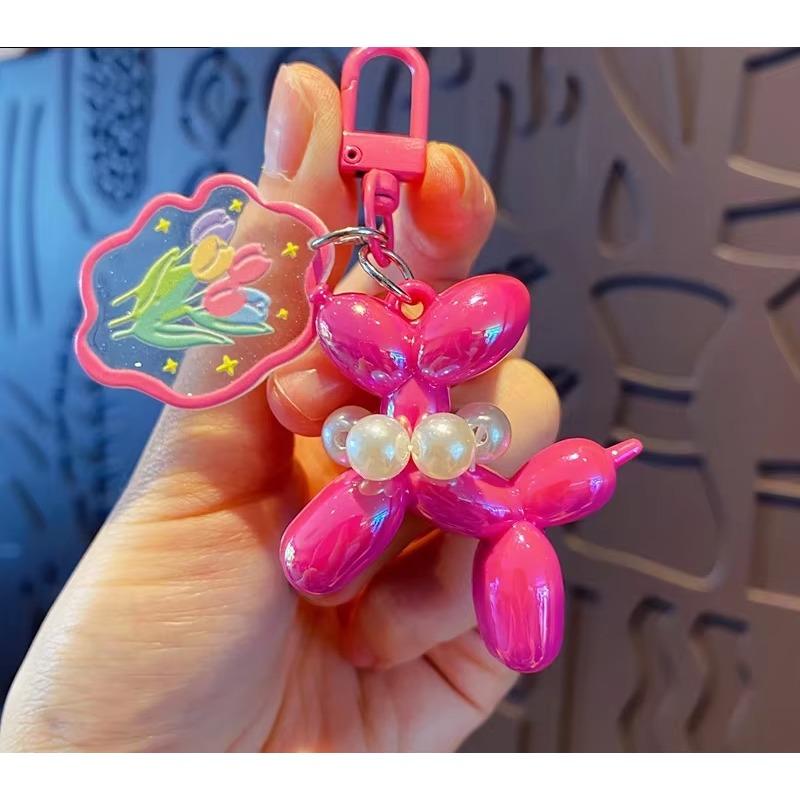 Мультяшный телефон цепочка бусина пузырь собака брелок чехол для телефона DIY аксессуар девушка сердце подвеска цепочка сумка кулон