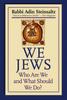 Книга We Jews : Who We Are and What We Should Do