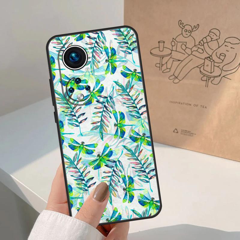 Красочная Стрекоза Чехол Для Honor Magic 8 Pro 7 6 5 Lite Для Honor Win RT 200 400 50 70 90 X8b X9a X9b X9c X9d