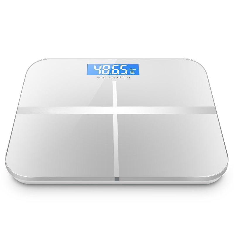 Цифровые напольные весы с ЖК-дисплеем, точное измерение веса, напольные весы для ванной комнаты для женщин, мужчин, домашние электронные весы