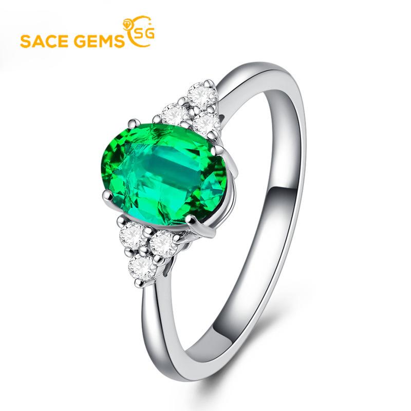 Sace Gems Классическое кольцо из медного сплава с цирконом, женские ювелирные изделия, свадебный подарок, открытая вечеринка