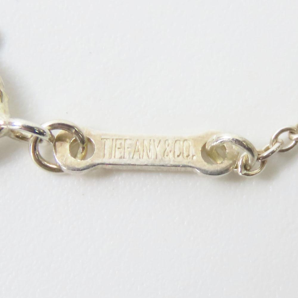 Used TIFFANY&Co. Necklace Curved Heart Silver925 4.1g Silver Accessories