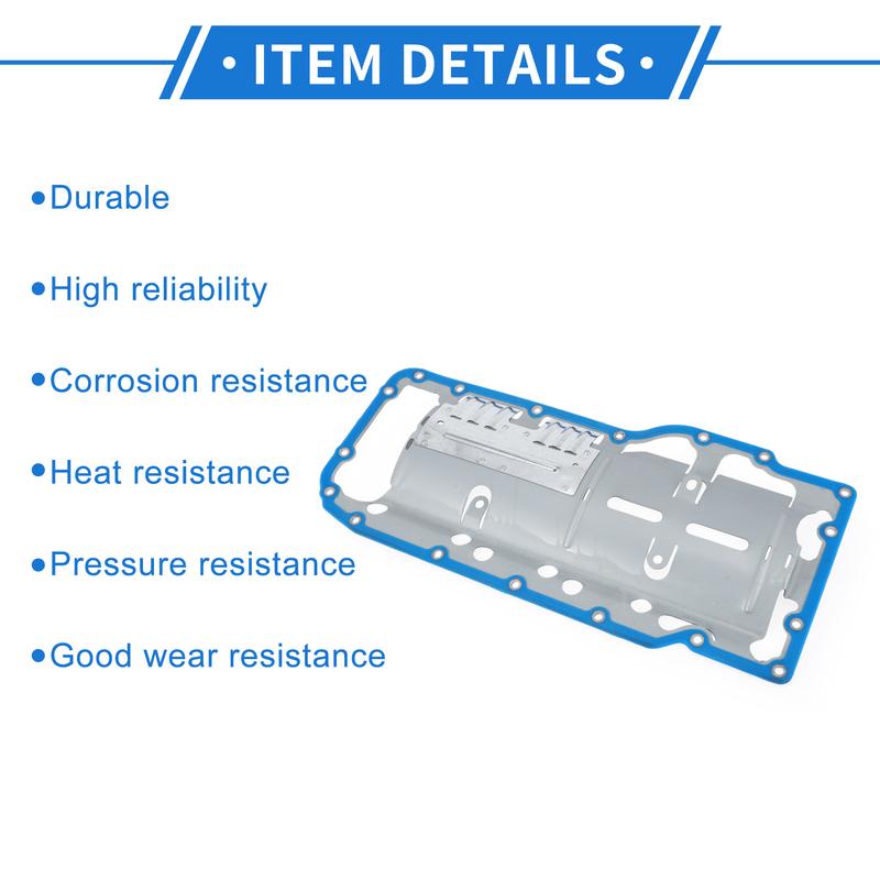 X Autohaux No.53020675AC Car Transmission Filter Oil Pan Gasket for Ram 1500 4.7L 2011-2013 for Chrysler Aspen 4.7L 2007-2009