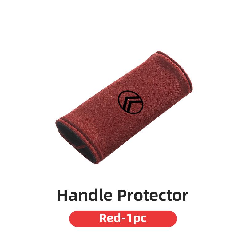 Car Roof Grab Handle Grip Protector Suede Roof Handle Cover For Citroen C3 C4 C5 C1 C2 Berlingo Celysee Xsara Picasso Accessory