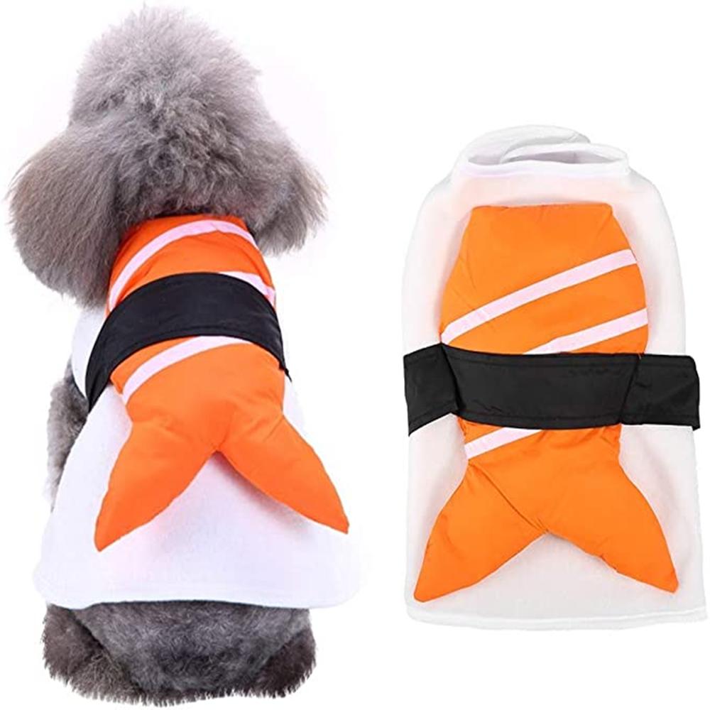 Pet Chef Costume Christmas Dog Fancy Dress Halloween Dog Kimono Cosplay Cat Costume Pet Sushi Costume Dog Cosplay Costumes