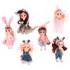 Innovative 16Cm Moveable Joint Lolita Doll Princess Set Newest Cartoon Make Up Dress  Toys Changeable Children Girls Gift
