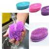 Cute Soft Silicone Body Brush Wash Bath Shower Exfoliating Skin Fit For Baby