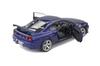 Solido Nissan Skyline Литая модель автомобиля Масштаб NISSAN SKYLINE 1999 GT-R 1/18 GT-R (Р34) (Полуночный фиолетовый) [Использовал]
