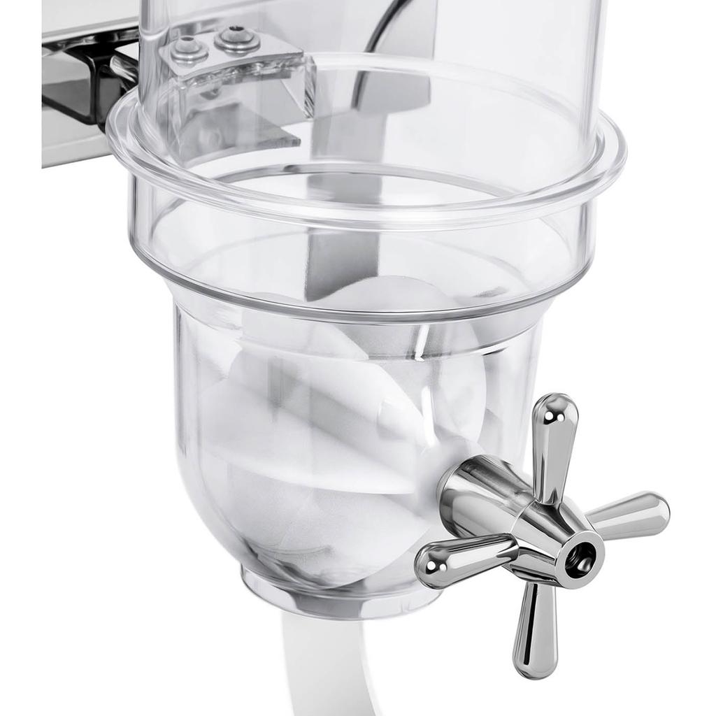 Dispenser For Rice Flakes And Candies, Transparent, Double, 7 L