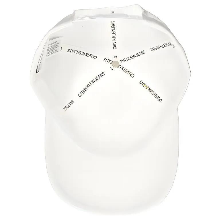 CALVIN KLEIN Cotton Baseball Caps Men's White (Unisex) Baseball Caps K50K505989