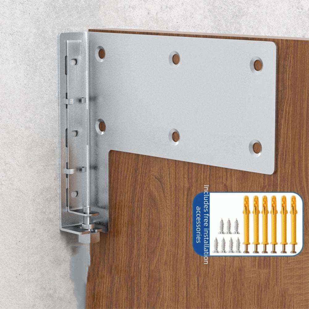 Exposed Mounting Cabinet Support Rack Heavy Duty Wall Connectors Hardware Wardrobes Installation