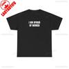 Im Afraid of Women Werewolf Cringe Offensive Gen Z Viral Trendy Humor Casual TShirt Cool Internet Joke Tee Funny Meme Shirt