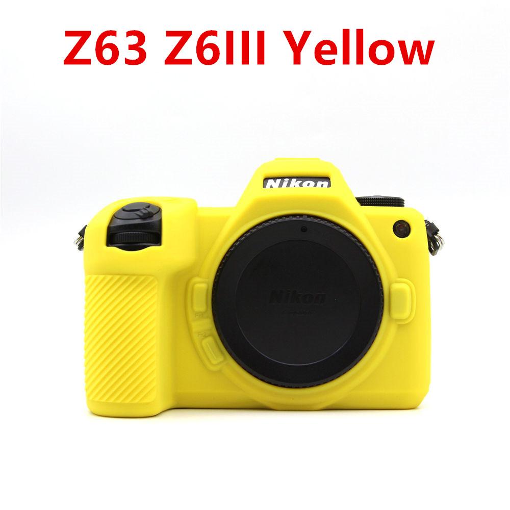 Мягкий силиконовый защитный чехол-накладка для камеры для Nikon Z50 Z50II Z5 Z6 Z7 Z6II Z7II Z6III Z63 Сумка для камеры Резиновая кожа