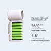 Portable USB Mini Fan Handheld Air Cooler 3000mAh Rechargeable For Outdoor Travel Camping Commute