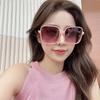 Новые большие солнцезащитные очки для женщин и мужчин, модные винтажные брендовые дизайнерские очки с защитой от ультрафиолета, градиентные цвета, корейская версия, модные аксессуары