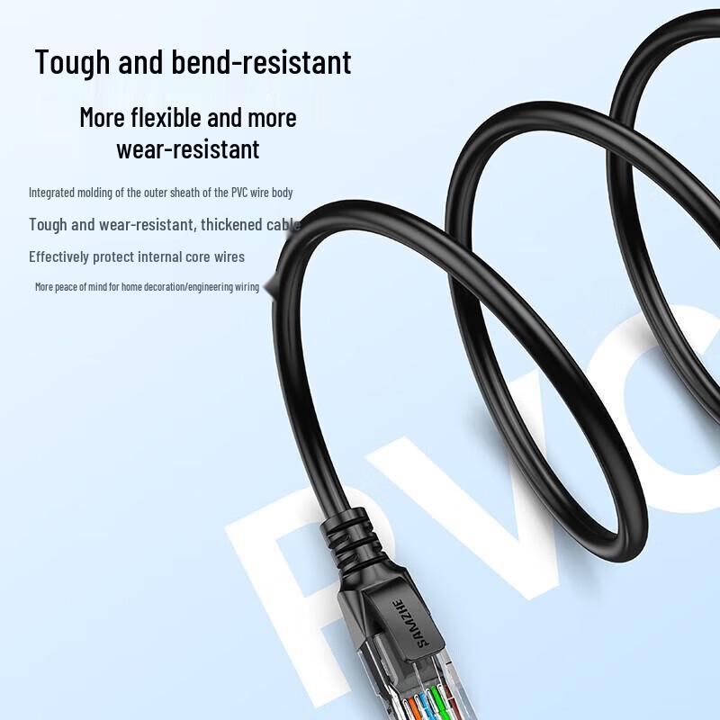 SAMZHE Cat5e Ethernet Cable