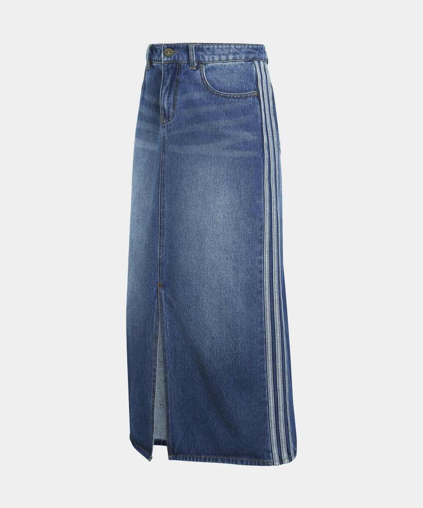 ADIDAS 3-Stripe Pencil Denim Skirt - Medium Vintage Denim / Kd2908