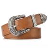 Женский ремень с винтажной резной пряжкой, мужской ремень в стиле панк, хип-хоп, рок, джинсовый ремень, ремень Y2K, ремень из искусственной кожи, дешевый ремень