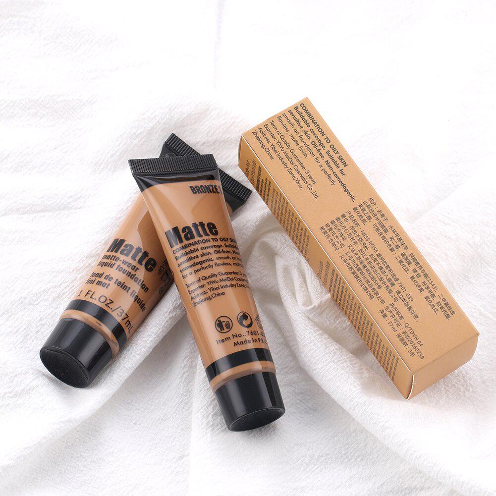 Профессиональная жидкая основа, консилер с полным покрытием, долговечная косметическая основа, контролирующая жирность