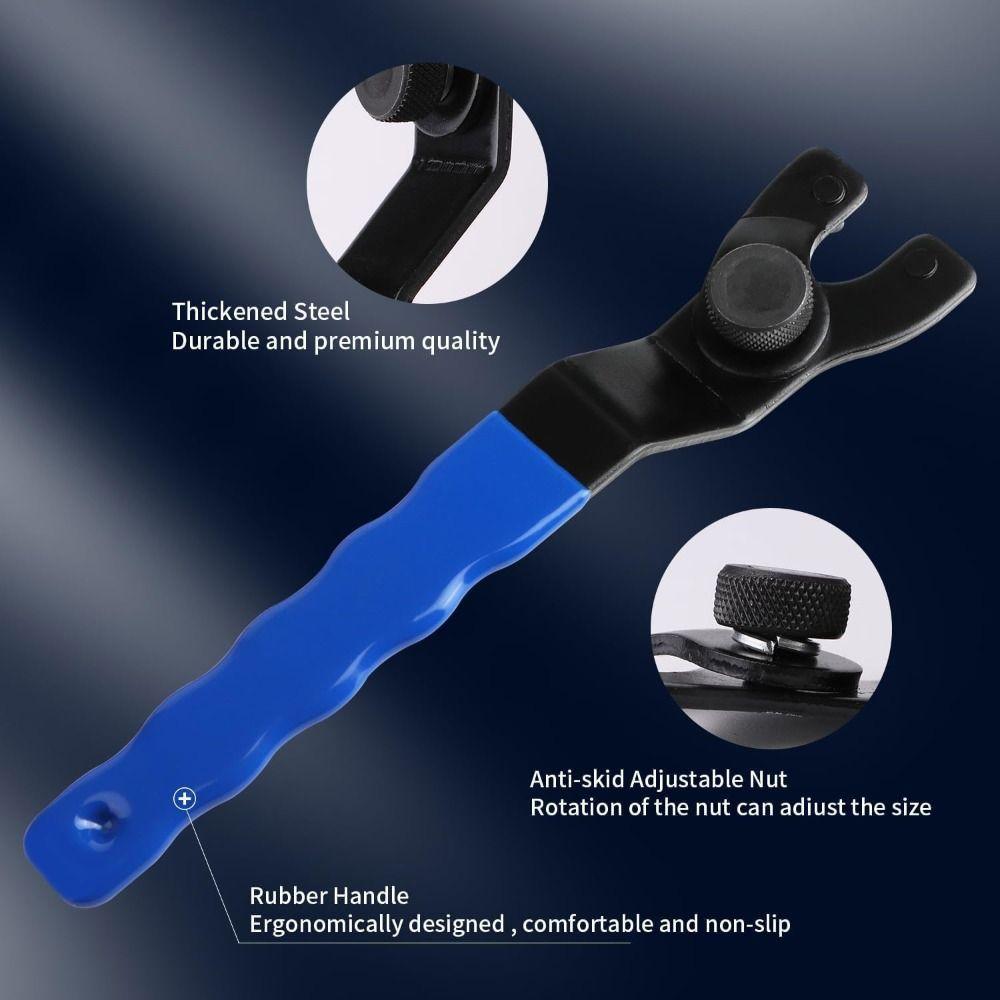 Carbon Steel Key Pin Spanner Plastic Handle Spanner Wrenches New Electric Tool Accessories