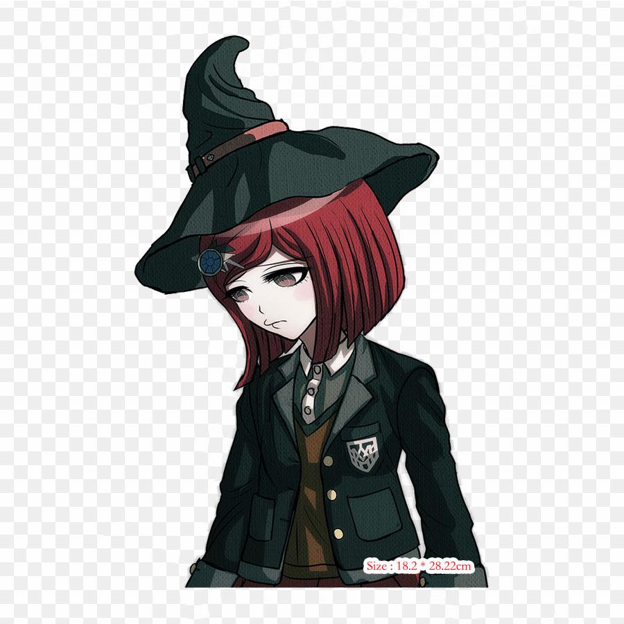 Danganronpa Makoto Makoto Naegi Komaru Naegi Print Sticker On Clothes DIY Thermal Stickers For T-Shirts Patch Iron On Transfer Patch