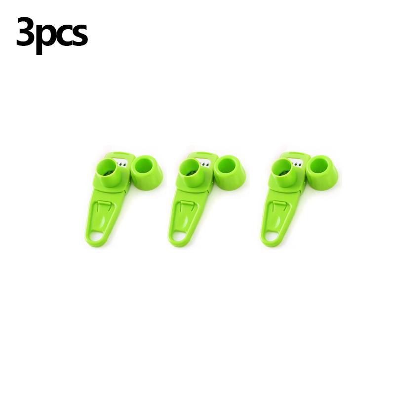 1 Pack Mini Garlic Grinder Creative Garlic Press Kitchen Garlic Mash Manual Garlic Mashing Green Kitchen Gadgets