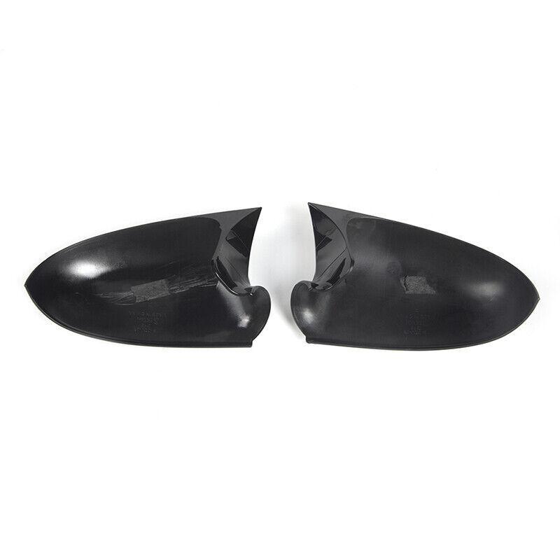1 Pair Side Rearview Mirror Cover Cap Trim For VW Golf 5 MK5 GTI R32 2003 - 2009 Add-On Rear Wing Mirror Caps Car