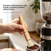 Coffee Cleaning Brush Food Safe Soft Bristles Natural Wooden Handle Durable for Home Cafe Barista Coffee Bar Tools