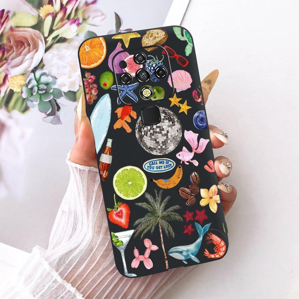 For Tecno Camon 16 CE7 CE7j CE9h Case For Tecno Camon 16 Pro Cover Cute Cat Fashion Butterfly Painted Casing