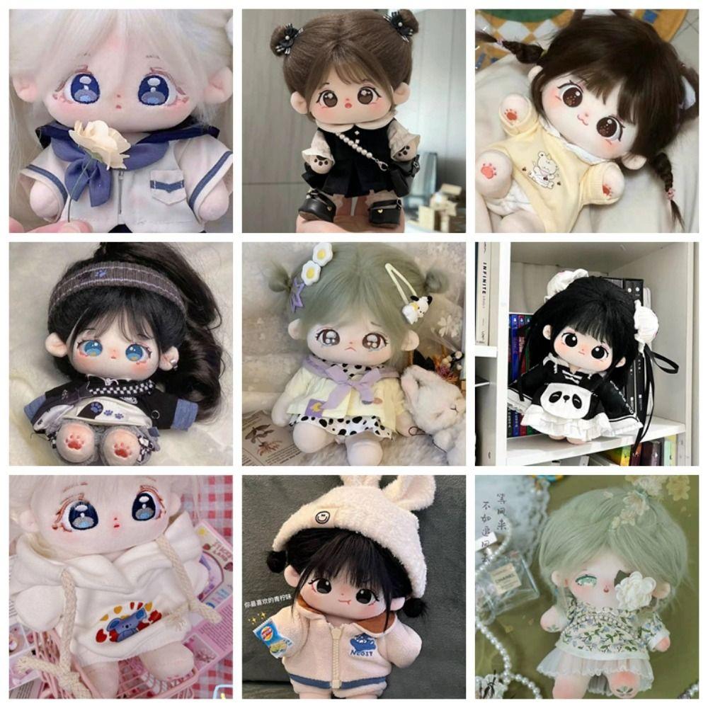 Pretty 20cm Cotton Doll Clothes Cute Casual Suit Girls Brithday Gift Hoodie