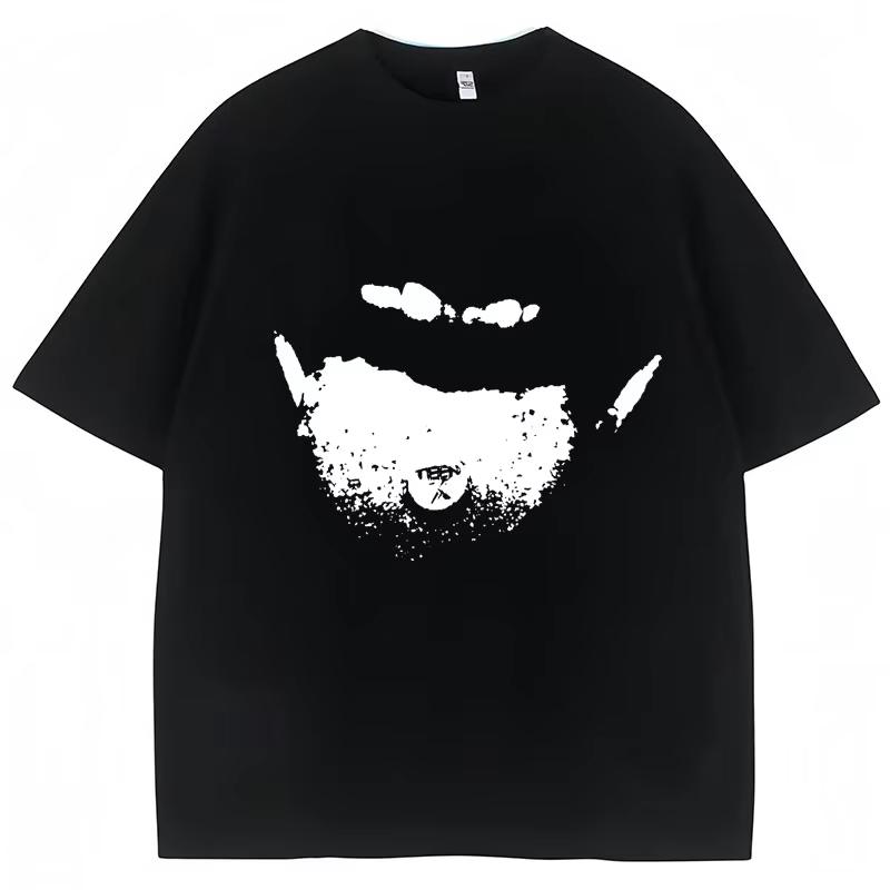 Popular Rapper Ken Carson Playboi Carti T Shirts Opium Destroy Lonely Gothic Punk T Shirts Men Women Pure Cotton Tees Streetwear