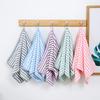 Warp-knitted High-density Stripe Thickened Soft Absorbent Towel