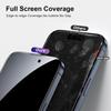 YONGPOLY For iPhone 12/12 Pro Privacy Screen Protector Full Cover Tempered Glass Film with Dust-Free Alignment Kit