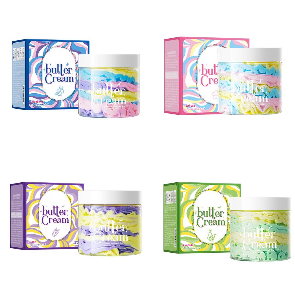 Nourishing Body Butter Cream for Intensely Dry Skin - Restoring Moisture with a Smooth, Velvety Formula for Daily Skin Care