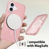 Coque de protection - BOOLING - pour iPhone 16 Plus - Rose - Protection optimale - Recharge sans fil