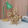 ROBOTIME ROKR Vitascope Movie Projector 3D Wooden Puzzle LK601