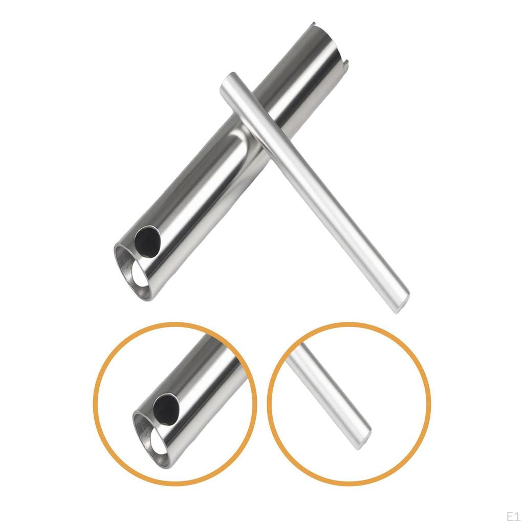 Инструмент для снятия с ручкой для ремонта ванны и смесителя, Премиум, Съемник из нержавеющей стали,