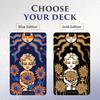 Wyspell Starlight Tarot Deck with Guidebook - Unique Tarot Card Deck for Beginners - Modern Fortune Cards (Blue)