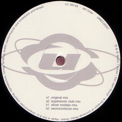 12-дюймовая пластинка KAISER SOUZAI - Supersonic 9813464 Urban 2003 Германия Танцевальная и электронная Б/У