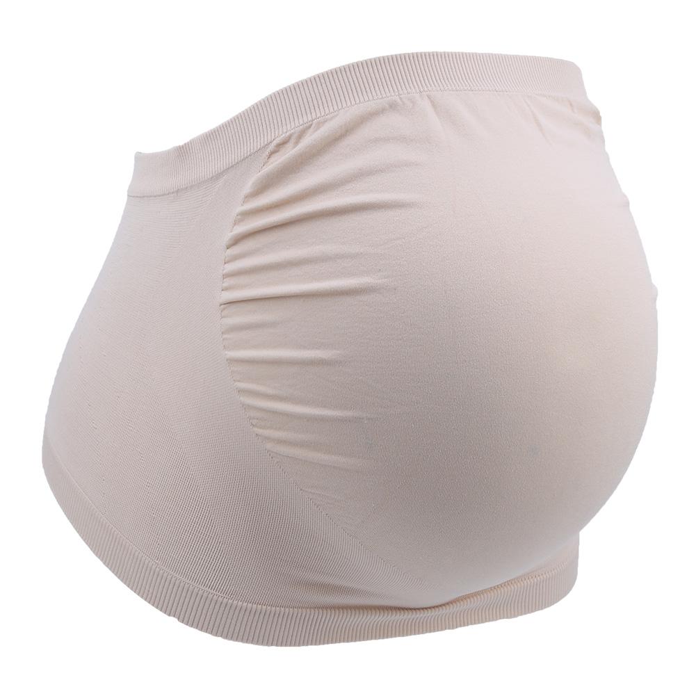 Maternity Belt Breathable Abdominal Pregnancy Support Belt Soft Maternity Belly BraceSkin Color L