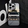E30-Машина для B-BMWS-ES Чехол для телефона Для iPhone 17,16,15,14,13,12,11,Pro,XS,Max,Plus,Mini,SE4,E Черный Матовый Ударопрочный Чехол