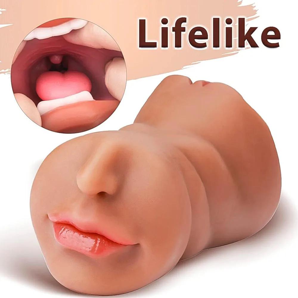 Реалистичная 3D Вагина Анальная Мягкий Карманный Пенис Мужской Мастурбатор Чашка Секс-Игрушка Для Мужчин 18+ Товары для Взрослых