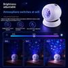 Светодиодный проектор «Звездный океан», вращающийся на 360°, динамичный ночник, подключаемый через USB, креативный подарок на день рождения, предпочтительная лампа для спальни