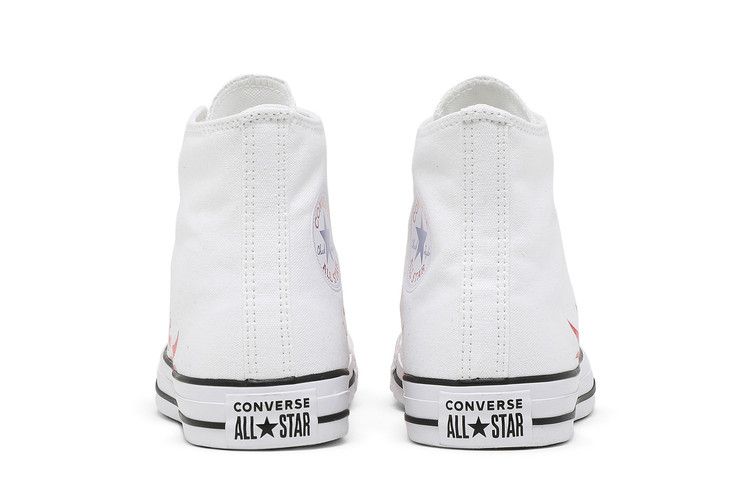 Converse Chuck Taylor All Star High 'Archive Print - White Flame'
