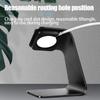 Aluminum Alloy Desktop Watch Wireless Charger Stand Base for Apple Watch Charge Base Mount Non-slip for iWatch Charging Holder