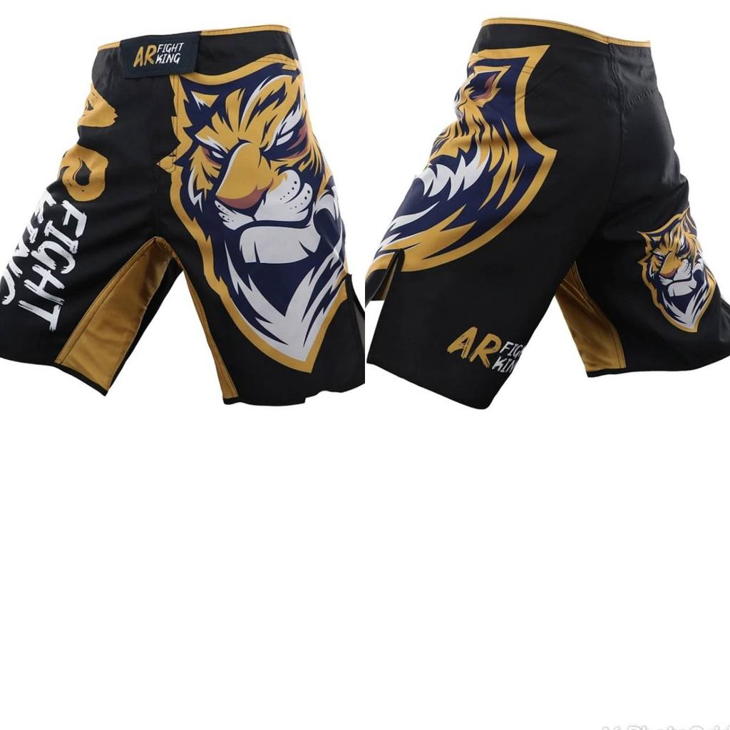 Тигр Муай Тай шорты мужские смешанные боевые искусства джиу-джитсу мма боксерские шорты фитнес саньда жестокий бой кикбоксинг брюки плавки