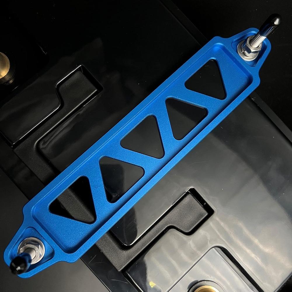 1 Set 10inch Battery Aluminum Alloy Tray Car Accessories Parts Hold Down Bracket  For Car