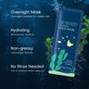 15 шт. Веганская маска для сна с морскими водорослями для увлажнения и питания кожи. Натуральная растительная эссенция. Уход за лицом. Глубоко увлажняющая ночная маска.