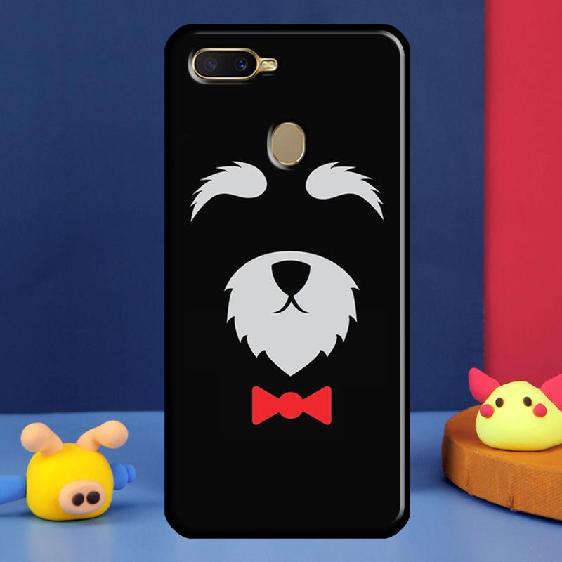 Щенок Шнауцера Для Oppo A54 A57 S A78 A58 A98 A5 A9 A91 A15 A16 A17 A52 A72 A76 A96 A74 A94 A77 Чехол для телефона