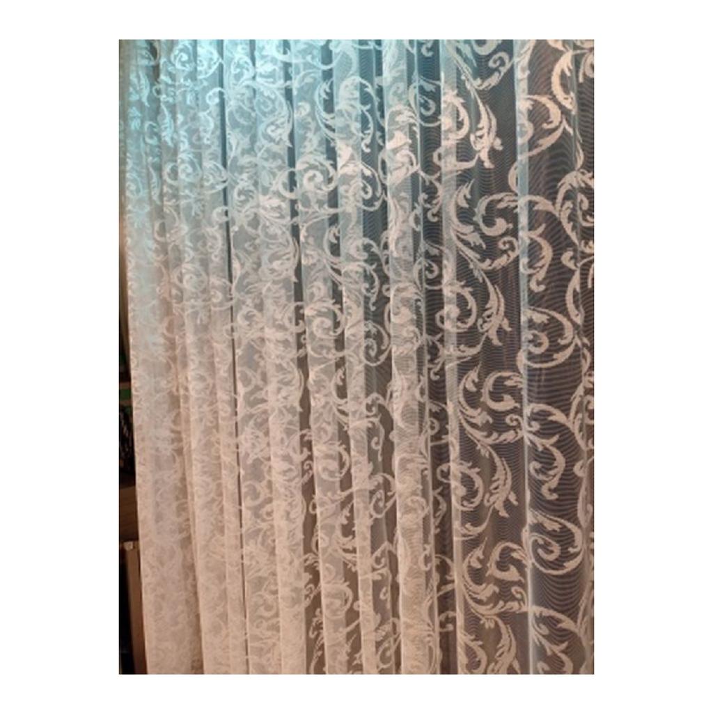 Шаль Узор Вязание 1/3 Частый Плиссированный Современный Тюль Занавес